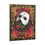 Masked Melody (Phantom of the Opera) Ultra Unlined Hardcover Journal (Elastic Band Closure)
