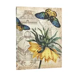 Golden Fritillaria Ultra Lined Softcover Journal (Elastic Band Closure)