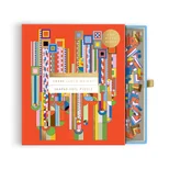 Frank Lloyd Wright? Saguaro Cactus & Forms? 750 Piece Shaped Foil Puzzle