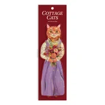 Cottage Cats Paper Bookmark