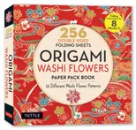 Origami Washi Flowers Paper Pack Book