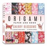 Cherry Blossoms Origami Paper and Book
