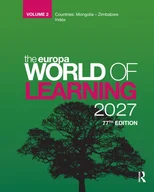 Europa World of Learning 2027 Volume 2