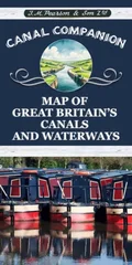 Canal Companion Map of Great Britain's Canals & Waterways