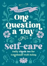 One Question a Day for Self-Care (Floral)