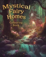 Mystical Fairy Homes Colouring