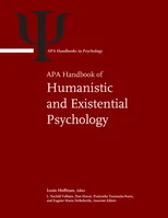 APA Handbook of Humanistic and Existential Psychology