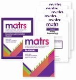 Morphological Awareness Test for Reading and Spelling (MATRS) Complete Kit
