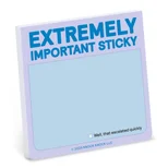 Extremely Important Sticky Note