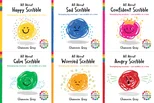Scribbles Crew Six Pack Collection by Channon Gray (All About Happy Scribble, All About Sad Scribble, All About Calm Scribble, All About Angry Scribble, All About Confident Scribble; All About Worried