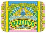 Sardines Fishy Sticky Notes