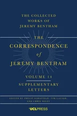 The Correspondence of Jeremy Bentham, Volume 14