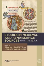 Studies in Medieval and Renaissance Sources, series 4, volume 2