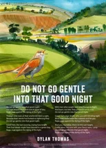 Do Not Go Gentle by Dylan Thomas. The Nightingale Poster Poem