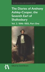 The Diaries of Anthony Ashley-Cooper, the Seventh Earl of Shaftesbury