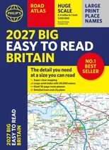 2027 Philip's Big Easy to Read Britain Road Atlas (A3 Paperback)