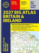 Philip's 2027 Big Road Atlas of Britain and Ireland (A3 Spiral)