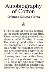 Autobiography of Cotton