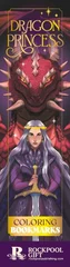 Dragon Princess Coloring Bookmarks