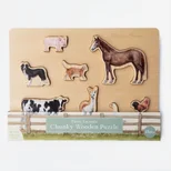Farm Animals Wooden Puzzle