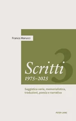 Scritti 1975-2025
