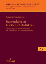 Stancetaking im Insektenschutzdiskurs