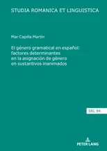 El genero gramatical en espanol