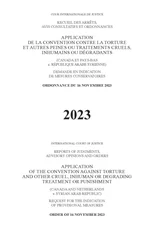 Application of the Convention Against Torture and Other Cruel, Inhuman or Degrading Treatment or Punishment (Canada and the Netherlands V. Syrian Arab Republic)