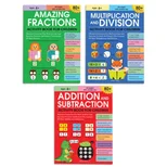 Math Activity books Bundle 2- Multiply /fraction /addition