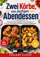 Zwei Korbe, ein fertiges Abendessen