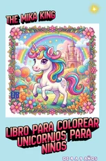 Libro para colorear unicornios para ninos The Mika King
