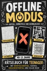 Offline Modus - Ratsel, Denkspiele und Ausmalbilder ab 13 Jahre