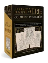 Holly Black's Faerie Coloring Postcards