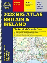 2028 Philip's Big Road Atlas of Britain and Ireland